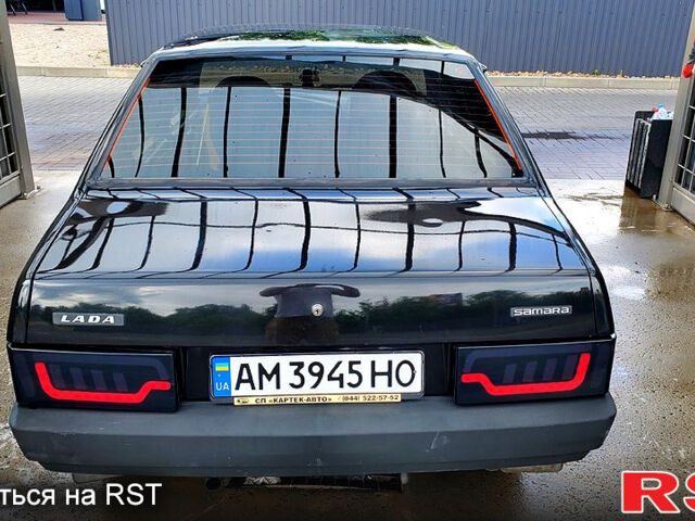 Черный ВАЗ 21099, объемом двигателя 1.6 л и пробегом 73 тыс. км за 3150 $, фото 2 на Automoto.ua