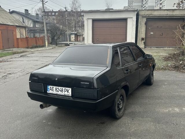 Черный ВАЗ 21099, объемом двигателя 1.6 л и пробегом 220 тыс. км за 1800 $, фото 3 на Automoto.ua