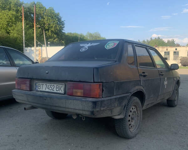 Черный ВАЗ 21099, объемом двигателя 1.5 л и пробегом 223 тыс. км за 1500 $, фото 3 на Automoto.ua
