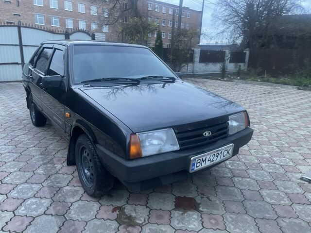 Черный ВАЗ 21099, объемом двигателя 1.6 л и пробегом 153 тыс. км за 1850 $, фото 6 на Automoto.ua
