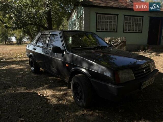 Чорний ВАЗ 21099, об'ємом двигуна 1.6 л та пробігом 876 тис. км за 1000 $, фото 3 на Automoto.ua
