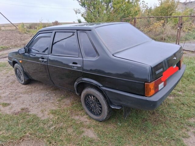 Чорний ВАЗ 21099, об'ємом двигуна 1 л та пробігом 200 тис. км за 1000 $, фото 2 на Automoto.ua