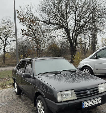 Черный ВАЗ 21099, объемом двигателя 1.6 л и пробегом 150 тыс. км за 2400 $, фото 1 на Automoto.ua