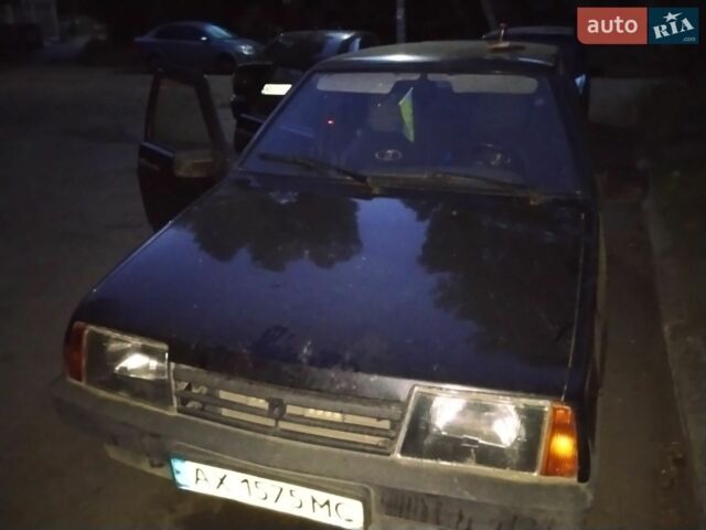 Черный ВАЗ 21099, объемом двигателя 1.6 л и пробегом 140 тыс. км за 1220 $, фото 1 на Automoto.ua