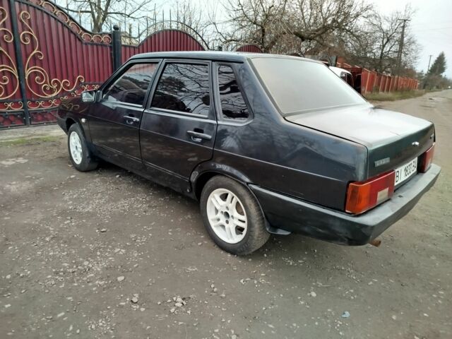 Черный ВАЗ 21099, объемом двигателя 0 л и пробегом 170 тыс. км за 1600 $, фото 2 на Automoto.ua