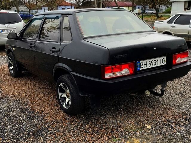 Черный ВАЗ 21099, объемом двигателя 1.6 л и пробегом 150 тыс. км за 1500 $, фото 2 на Automoto.ua