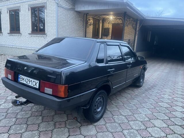 Черный ВАЗ 21099, объемом двигателя 1.6 л и пробегом 153 тыс. км за 1850 $, фото 2 на Automoto.ua