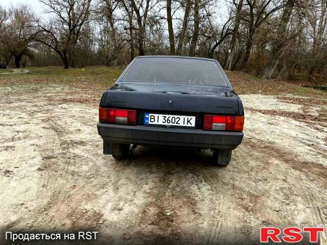 Черный ВАЗ 21099, объемом двигателя 1.6 л и пробегом 87 тыс. км за 1020 $, фото 1 на Automoto.ua