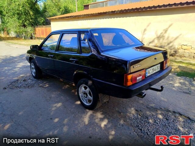 Чорний ВАЗ 21099, об'ємом двигуна 1.6 л та пробігом 250 тис. км за 1250 $, фото 5 на Automoto.ua