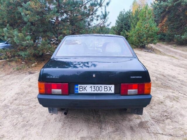 Черный ВАЗ 21099, объемом двигателя 1.6 л и пробегом 152 тыс. км за 1300 $, фото 3 на Automoto.ua