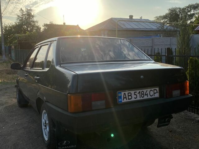 Черный ВАЗ 21099, объемом двигателя 1.6 л и пробегом 110 тыс. км за 1308 $, фото 1 на Automoto.ua