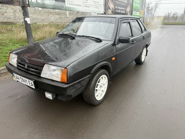 Черный ВАЗ 21099, объемом двигателя 1.6 л и пробегом 167 тыс. км за 1893 $, фото 14 на Automoto.ua