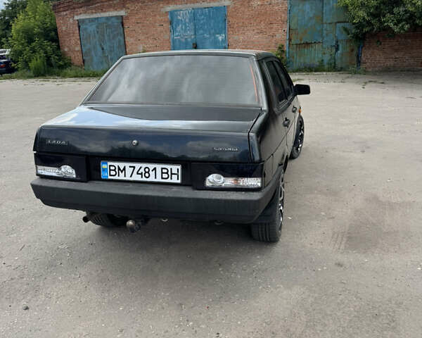 Черный ВАЗ 21099, объемом двигателя 1.6 л и пробегом 175 тыс. км за 2800 $, фото 12 на Automoto.ua