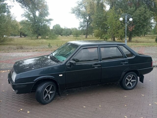 Черный ВАЗ 21099, объемом двигателя 1.6 л и пробегом 231 тыс. км за 1750 $, фото 6 на Automoto.ua