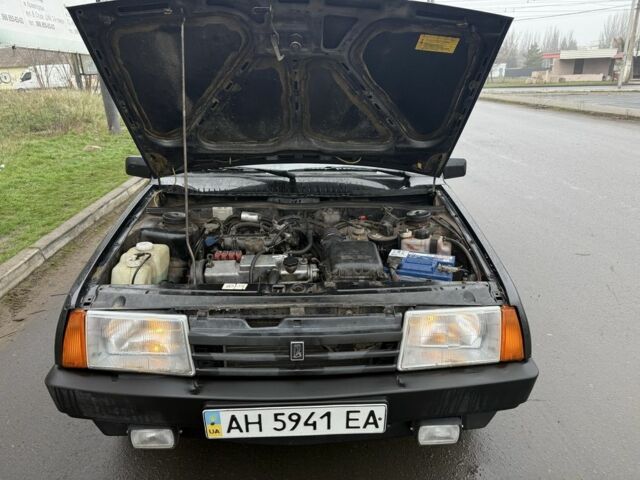 Черный ВАЗ 21099, объемом двигателя 1.6 л и пробегом 167 тыс. км за 1893 $, фото 4 на Automoto.ua