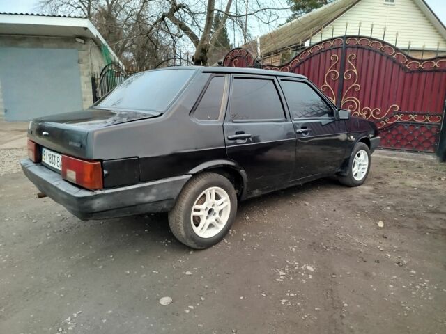 Черный ВАЗ 21099, объемом двигателя 0 л и пробегом 170 тыс. км за 1600 $, фото 6 на Automoto.ua