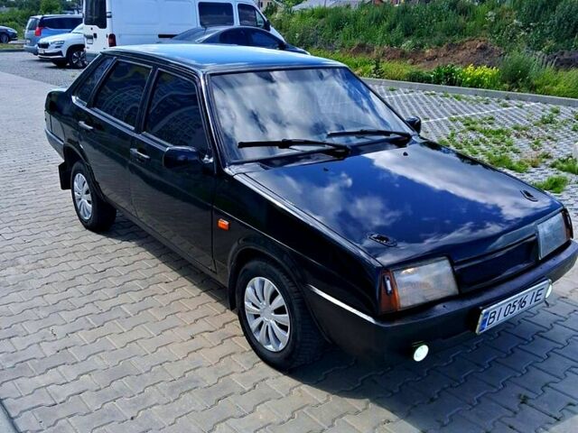 Черный ВАЗ 21099, объемом двигателя 1.6 л и пробегом 260 тыс. км за 1650 $, фото 1 на Automoto.ua