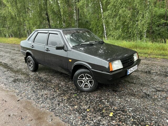Черный ВАЗ 21099, объемом двигателя 1.6 л и пробегом 160 тыс. км за 1650 $, фото 7 на Automoto.ua