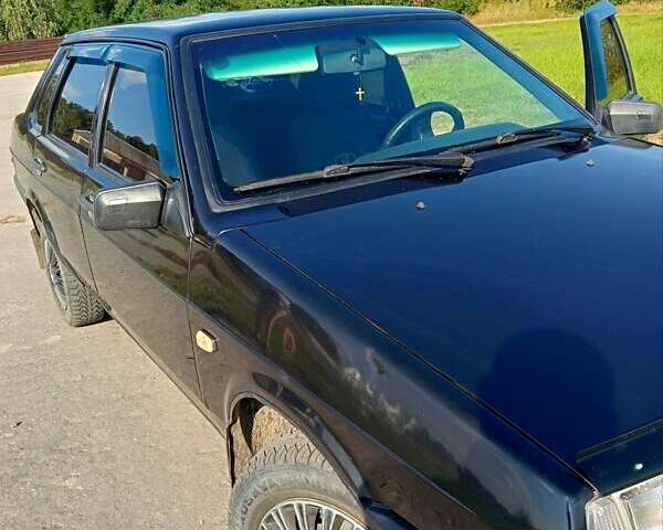 Черный ВАЗ 21099, объемом двигателя 1.6 л и пробегом 205 тыс. км за 2300 $, фото 11 на Automoto.ua
