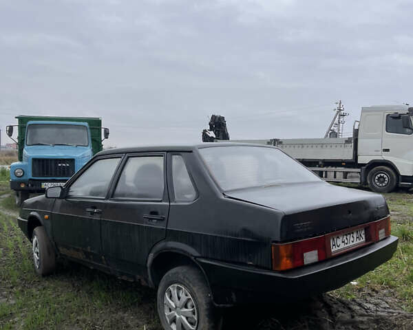 Черный ВАЗ 21099, объемом двигателя 1.6 л и пробегом 70 тыс. км за 950 $, фото 4 на Automoto.ua