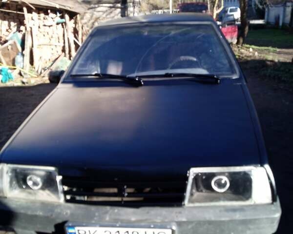 Черный ВАЗ 21099, объемом двигателя 1.6 л и пробегом 180 тыс. км за 500 $, фото 9 на Automoto.ua
