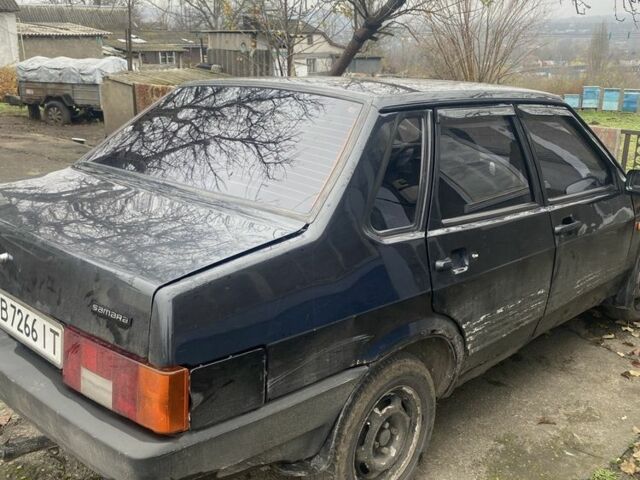 Черный ВАЗ 21099, объемом двигателя 1.6 л и пробегом 155 тыс. км за 955 $, фото 6 на Automoto.ua