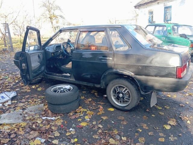 Чорний ВАЗ 21099, об'ємом двигуна 1.6 л та пробігом 278 тис. км за 1400 $, фото 1 на Automoto.ua