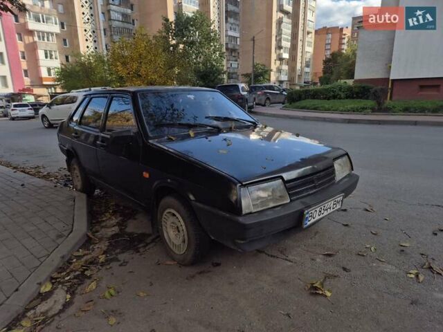 Чорний ВАЗ 21099, об'ємом двигуна 1.6 л та пробігом 200 тис. км за 500 $, фото 3 на Automoto.ua