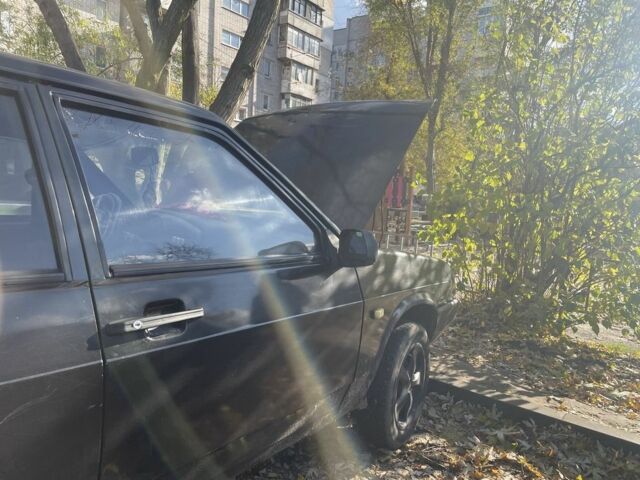 ВАЗ 21099 2008 в Днепре (Днепропетровске) на Automoto.ua Черный ВАЗ 21099, объемом двигателя 1.6 л и пробегом 500 тыс. км за 1500 $, фото 3 на Automoto.ua