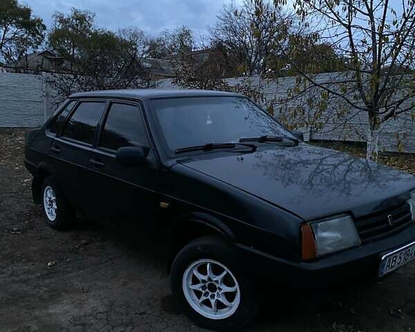 Черный ВАЗ 21099, объемом двигателя 1.6 л и пробегом 110 тыс. км за 1308 $, фото 4 на Automoto.ua