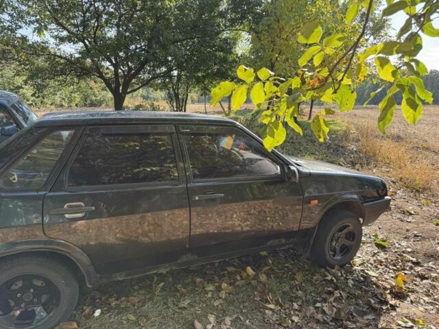Чорний ВАЗ 21099, об'ємом двигуна 1.6 л та пробігом 876 тис. км за 1000 $, фото 5 на Automoto.ua