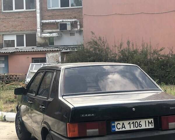 Черный ВАЗ 21099, объемом двигателя 1.6 л и пробегом 310 тыс. км за 2000 $, фото 2 на Automoto.ua