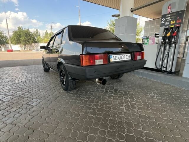 Черный ВАЗ 21099, объемом двигателя 1.6 л и пробегом 151 тыс. км за 2400 $, фото 1 на Automoto.ua