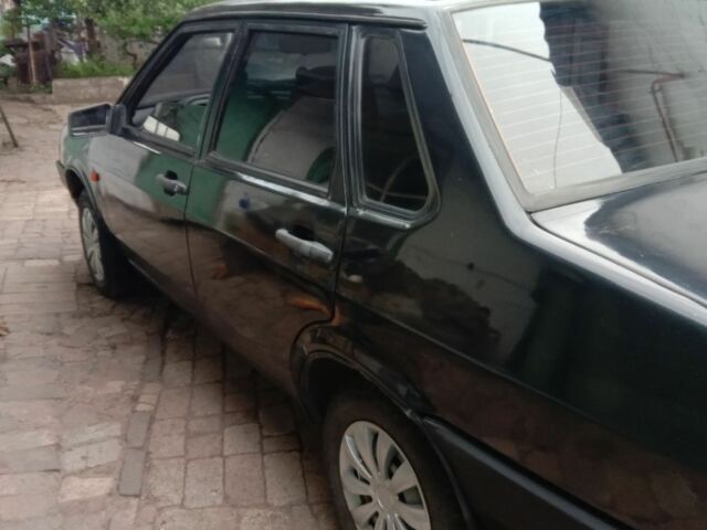 Черный ВАЗ 21099, объемом двигателя 1.6 л и пробегом 252 тыс. км за 1700 $, фото 2 на Automoto.ua