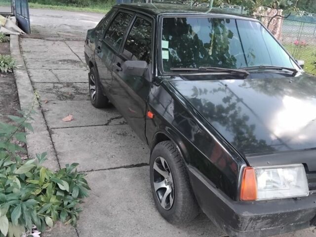 Черный ВАЗ 21099, объемом двигателя 1.6 л и пробегом 200 тыс. км за 1300 $, фото 5 на Automoto.ua
