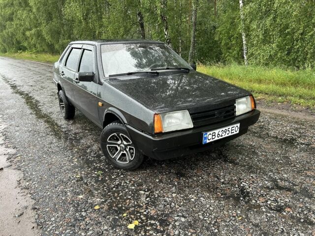 Черный ВАЗ 21099, объемом двигателя 1.6 л и пробегом 160 тыс. км за 1650 $, фото 6 на Automoto.ua