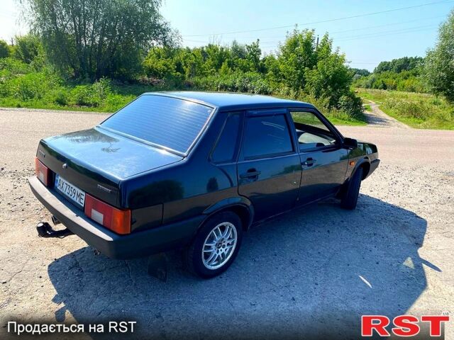 Черный ВАЗ 21099, объемом двигателя 1.6 л и пробегом 175 тыс. км за 2500 $, фото 2 на Automoto.ua