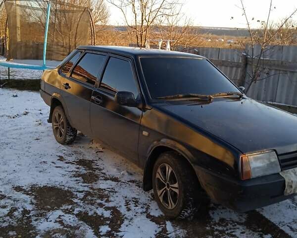 Черный ВАЗ 21099, объемом двигателя 1.6 л и пробегом 100 тыс. км за 2200 $, фото 2 на Automoto.ua