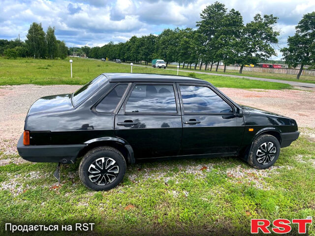 Черный ВАЗ 21099, объемом двигателя 1.6 л и пробегом 228 тыс. км за 2400 $, фото 1 на Automoto.ua