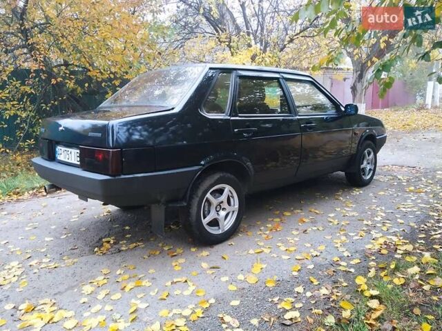 Черный ВАЗ 21099, объемом двигателя 1.6 л и пробегом 346 тыс. км за 1650 $, фото 2 на Automoto.ua