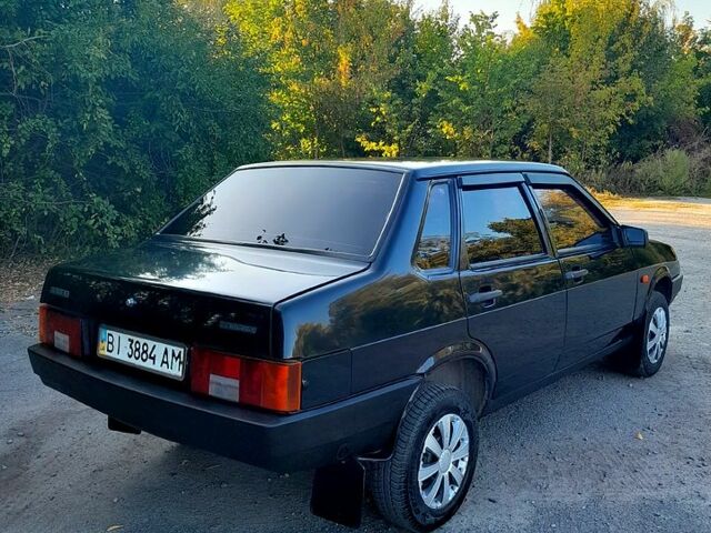 Черный ВАЗ 21099, объемом двигателя 1.5 л и пробегом 123 тыс. км за 2250 $, фото 5 на Automoto.ua