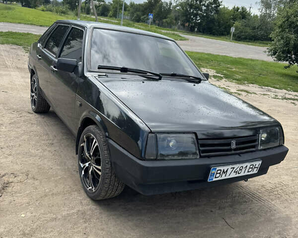 Черный ВАЗ 21099, объемом двигателя 1.6 л и пробегом 175 тыс. км за 2800 $, фото 8 на Automoto.ua