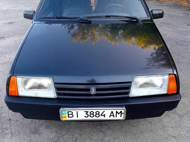 Черный ВАЗ 21099, объемом двигателя 1.5 л и пробегом 123 тыс. км за 2250 $, фото 1 на Automoto.ua