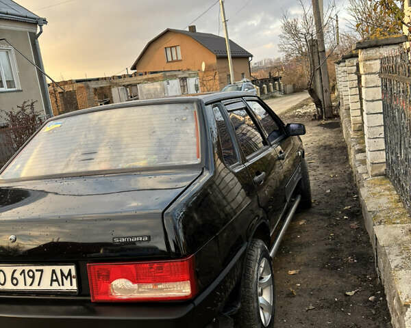 Черный ВАЗ 21099, объемом двигателя 1.6 л и пробегом 231 тыс. км за 2000 $, фото 3 на Automoto.ua