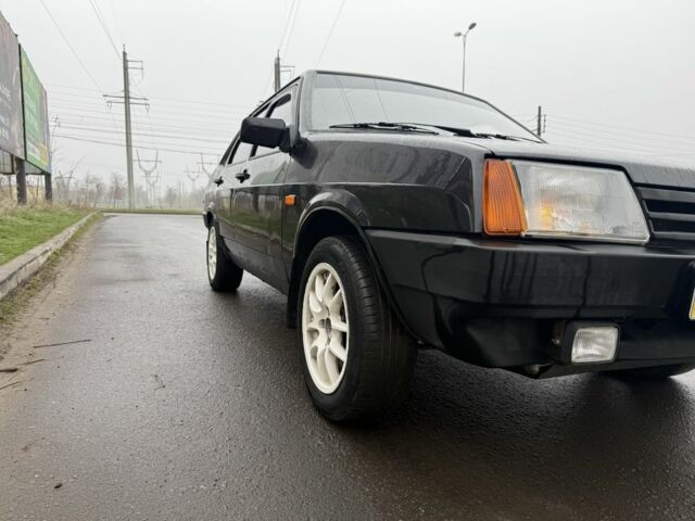 Черный ВАЗ 21099, объемом двигателя 1.6 л и пробегом 167 тыс. км за 1893 $, фото 1 на Automoto.ua