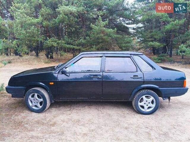 Чорний ВАЗ 21099, об'ємом двигуна 1.6 л та пробігом 152 тис. км за 1300 $, фото 1 на Automoto.ua