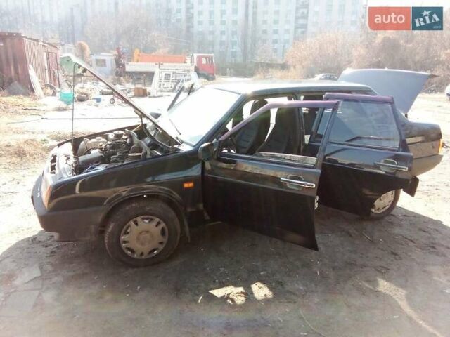 Черный ВАЗ 21099, объемом двигателя 1.6 л и пробегом 130 тыс. км за 1900 $, фото 8 на Automoto.ua