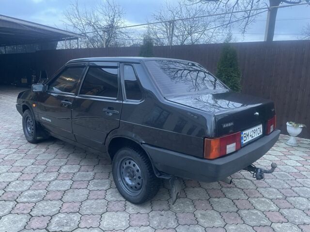 Черный ВАЗ 21099, объемом двигателя 1.6 л и пробегом 153 тыс. км за 1850 $, фото 3 на Automoto.ua