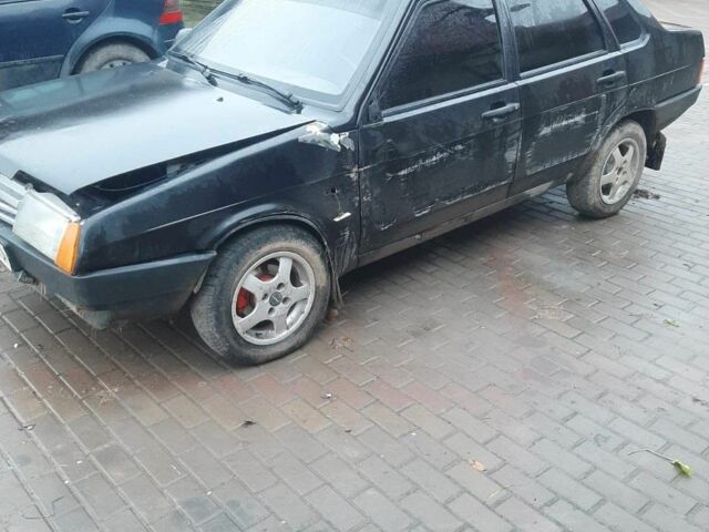 Чорний ВАЗ 21099, об'ємом двигуна 1.6 л та пробігом 150 тис. км за 650 $, фото 4 на Automoto.ua