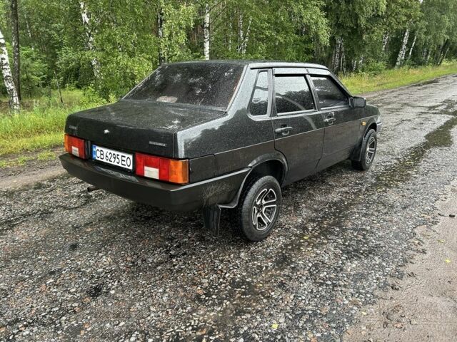 Черный ВАЗ 21099, объемом двигателя 1.6 л и пробегом 160 тыс. км за 1650 $, фото 9 на Automoto.ua